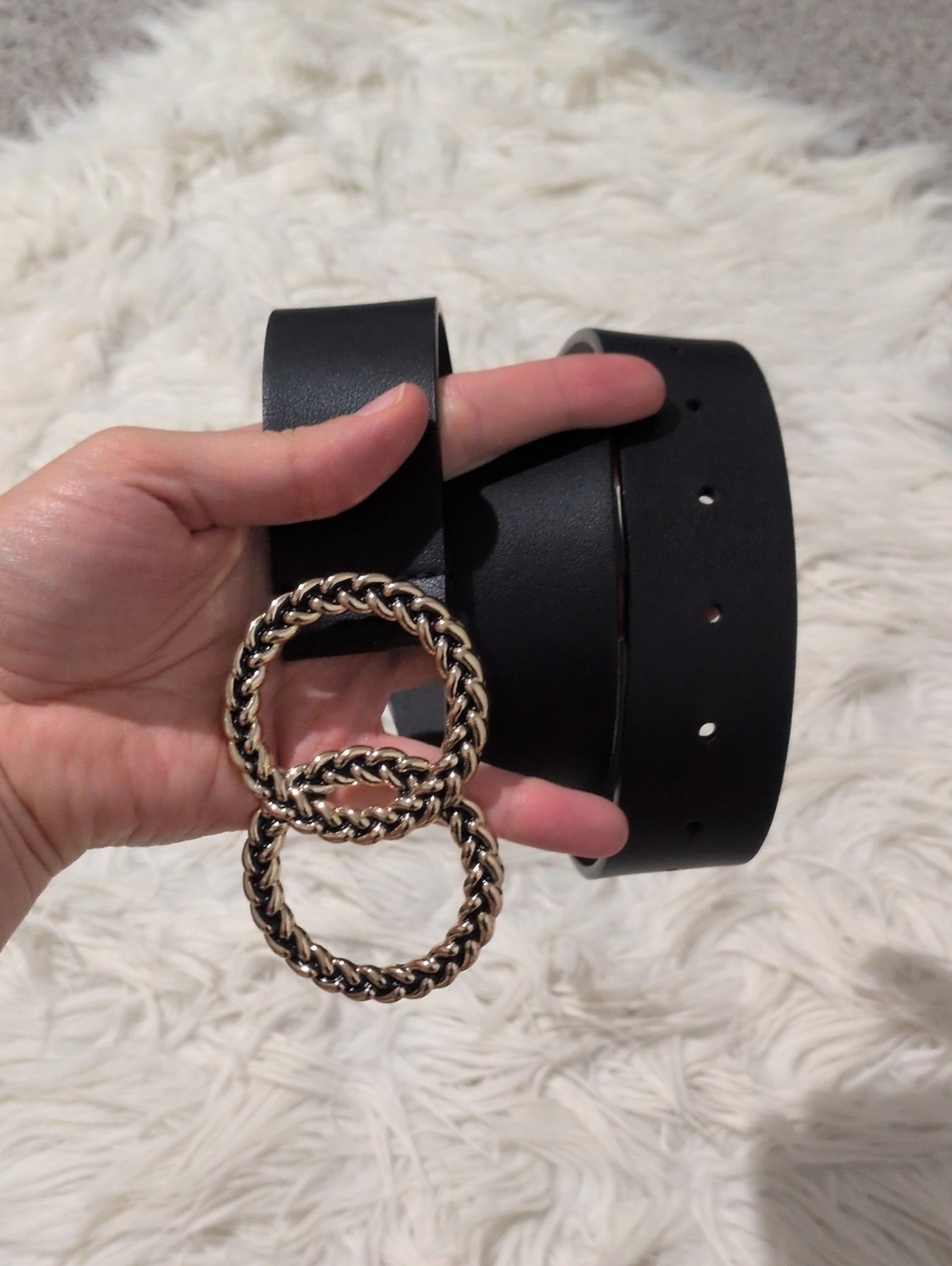 Express Faux Leather Belt